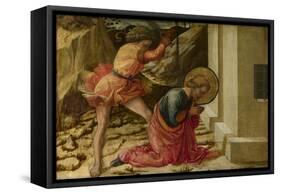 Beheading of Saint James the Great (Predella Panel of the Pistoia Santa Trinità Altarpiec), 1455-60-Fra Filippo Lippi-Framed Stretched Canvas