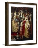 Beheading of Saint John Baptist and Banquet of Herod-Bartholomeus Strobel Younger-Framed Giclee Print