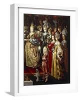 Beheading of Saint John Baptist and Banquet of Herod-Bartholomeus Strobel Younger-Framed Giclee Print