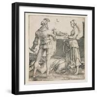 Beheading of Saint John the Baptist, 1513-Lucas van Leyden-Framed Giclee Print