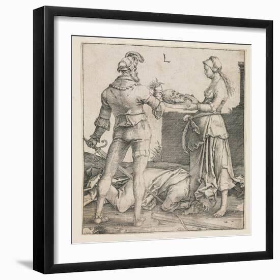 Beheading of Saint John the Baptist, 1513-Lucas van Leyden-Framed Giclee Print