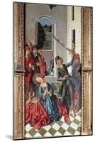 Beheading of St Catherine, Panel of St Catherine Triptych-Fernando Gallego-Mounted Giclee Print