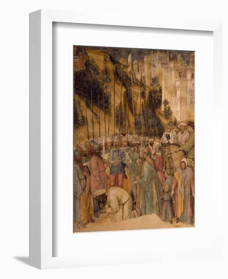 Beheading St George, Episodes from Life of St George-null-Framed Giclee Print