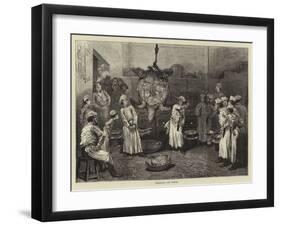 Beheading the Turtle-null-Framed Giclee Print