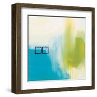 Behind Blue Eyes-Julie Hawkins-Framed Art Print