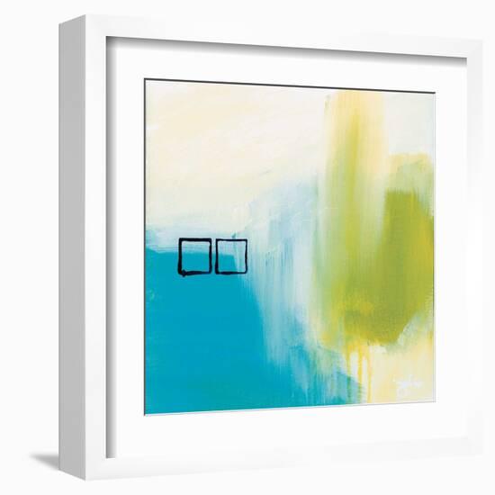 Behind Blue Eyes-Julie Hawkins-Framed Art Print