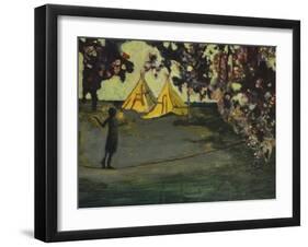 Behind Her Fly the Ships of Her Imagination, 2015-Anastasia Lennon-Framed Giclee Print