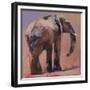 Behind, Loisaba-Mark Adlington-Framed Giclee Print