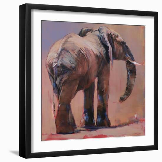 Behind, Loisaba-Mark Adlington-Framed Giclee Print