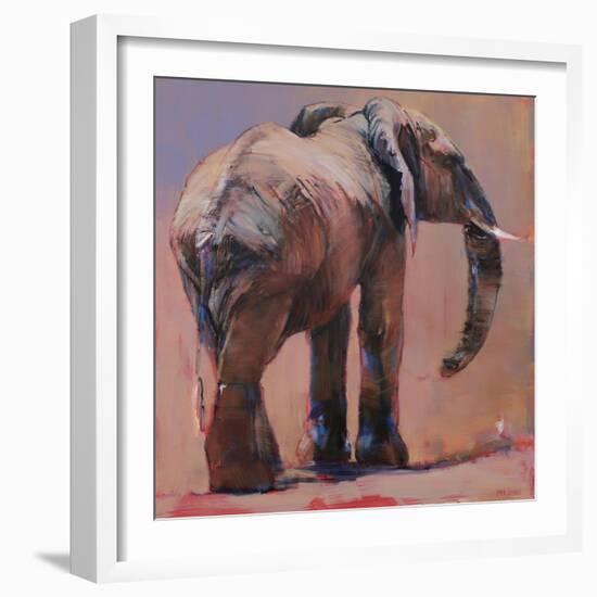 Behind, Loisaba-Mark Adlington-Framed Giclee Print