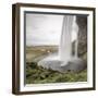 Behind Seljalandsfoss, Iceland, Polar Regions-Matthew Williams-Ellis-Framed Photographic Print