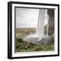 Behind Seljalandsfoss, Iceland, Polar Regions-Matthew Williams-Ellis-Framed Photographic Print