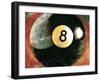 Behind the 8 Ball-Tandi Venter-Framed Art Print