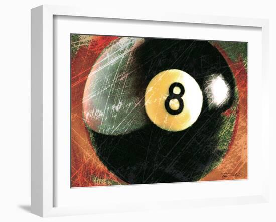 Behind the 8 Ball-Tandi Venter-Framed Art Print