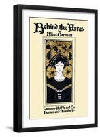 Behind the Arras by Bliss Carman-Ethel Reed-Framed Art Print