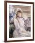 Behind the Blinds, 1879-Berthe Morisot-Framed Giclee Print