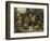 Behind the Curtain, 1880-Ludwig Knaus-Framed Giclee Print