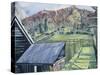 Behind the Inn-Paul Nash-Stretched Canvas