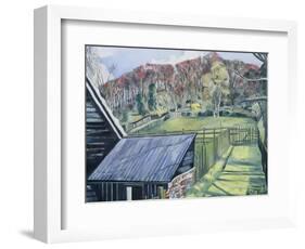 Behind the Inn-Paul Nash-Framed Giclee Print