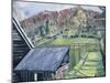 Behind the Inn-Paul Nash-Mounted Giclee Print