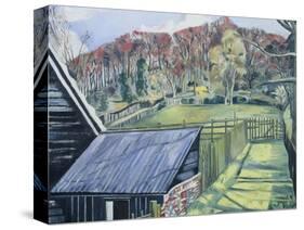 Behind the Inn-Paul Nash-Stretched Canvas