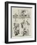 Behind the Scenes at the Pantomime-Charles Paul Renouard-Framed Giclee Print