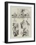 Behind the Scenes at the Pantomime-Charles Paul Renouard-Framed Giclee Print