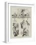 Behind the Scenes at the Pantomime-Charles Paul Renouard-Framed Giclee Print