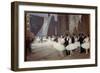 Behind the Scenes of the Opera Les Danceuses Starile En Tutu Appretant to Enter the Stage. Painting-Jean Beraud-Framed Giclee Print