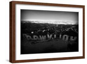 Behind the Sign-John Gusky-Framed Photographic Print