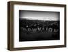 Behind the Sign-John Gusky-Framed Photographic Print