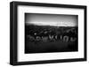 Behind the Sign-John Gusky-Framed Photographic Print