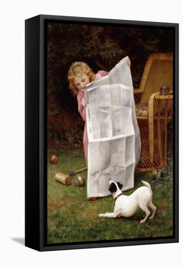 Behind the Times-William Henry Gore-Framed Stretched Canvas