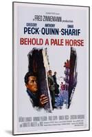 Behold a Pale Horse, Gregory Peck, Anthony Quinn, Omar Sharif, 1964-null-Mounted Art Print
