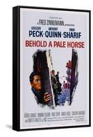 Behold a Pale Horse, Gregory Peck, Anthony Quinn, Omar Sharif, 1964-null-Framed Stretched Canvas