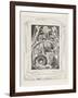 Behold Now Behemoth Which I Made with Thee, 1825-William Blake-Framed Giclee Print