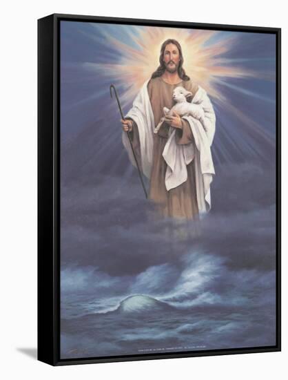Behold the Lamb of God-Unknown Chiu-Framed Stretched Canvas