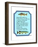 Behold Ye the Fisherman-Mark Frost-Framed Giclee Print