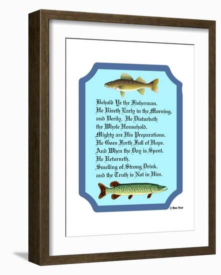 Behold Ye the Fisherman-Mark Frost-Framed Giclee Print