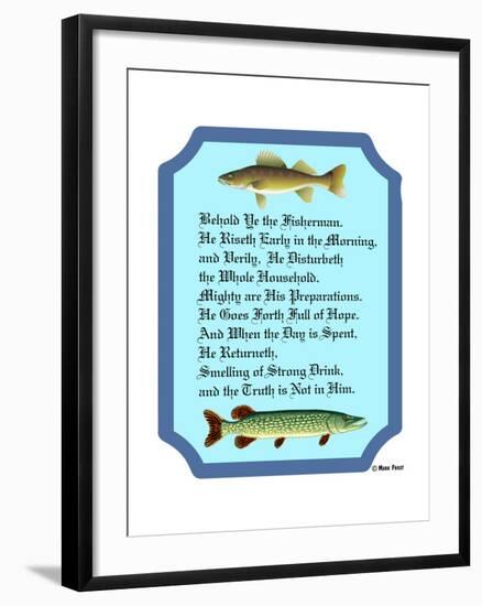 Behold Ye the Fisherman-Mark Frost-Framed Giclee Print