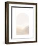 Beige Abstract Landscape-Elena Ristova-Framed Giclee Print