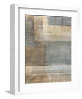 Beige Abstract-C^ Tice-Framed Art Print