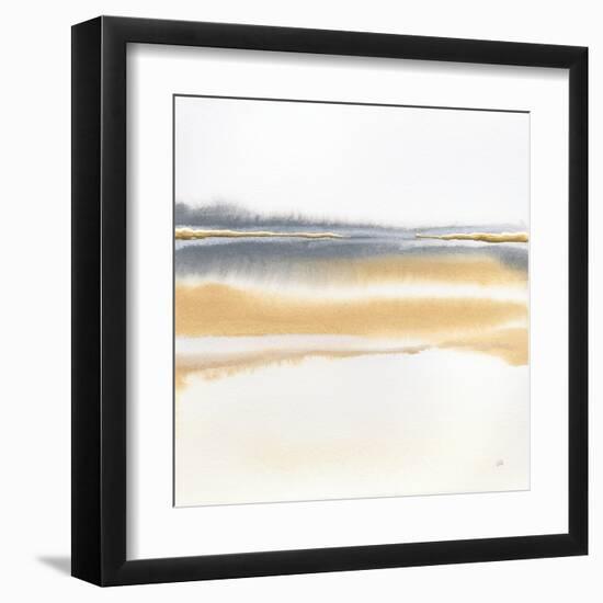 Beige and Gold II-Chris Paschke-Framed Art Print