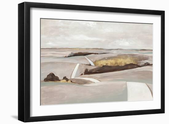 Beige Horizons-Jacob Q-Framed Art Print