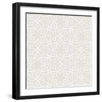 Beige Tile-Lula Bijoux & Company-Framed Art Print