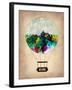 Beijing Air Balloon-NaxArt-Framed Art Print