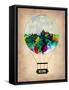 Beijing Air Balloon-NaxArt-Framed Stretched Canvas
