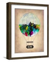 Beijing Air Balloon-NaxArt-Framed Art Print