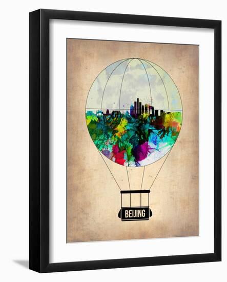 Beijing Air Balloon-NaxArt-Framed Art Print