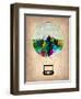 Beijing Air Balloon-NaxArt-Framed Art Print